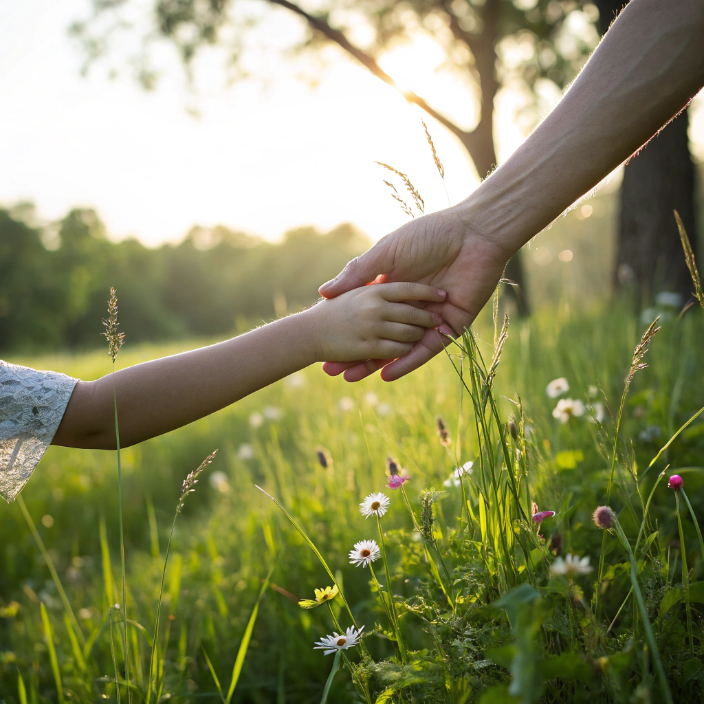 Samenwerking en steun gesymboliseerd door handen